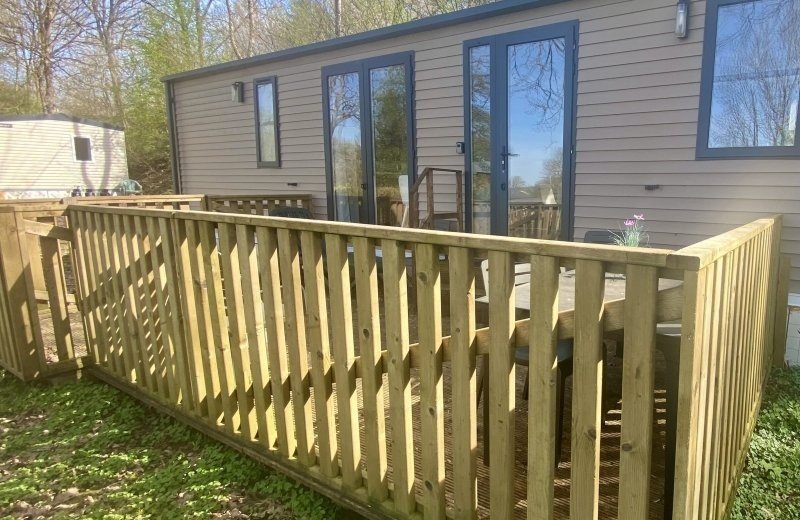 The Deluxe Mobile Home for 6 persons with terrace