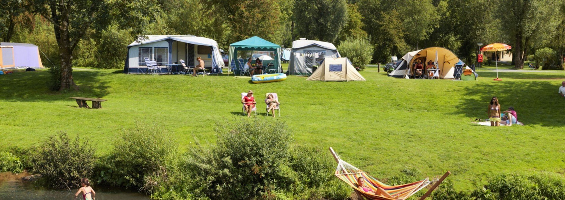 The camping for young and old with the most fun