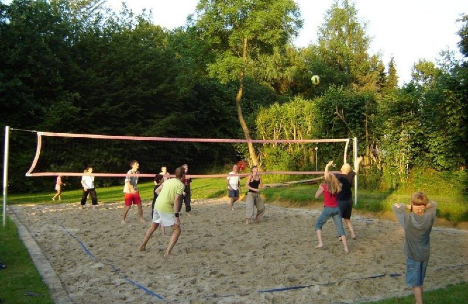 Kamperen groep ardennen